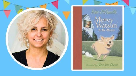 A Visit to Deckawoo Drive with Mercy Watson and Kate DiCamillo (PreK-2nd Grade)