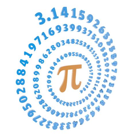 the number π