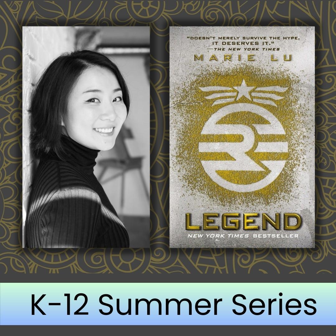 Marie Lu, author of the Legend Series 