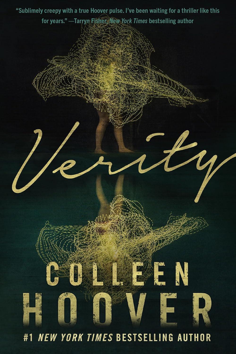Book jacket of Verity by Colleen Hoover