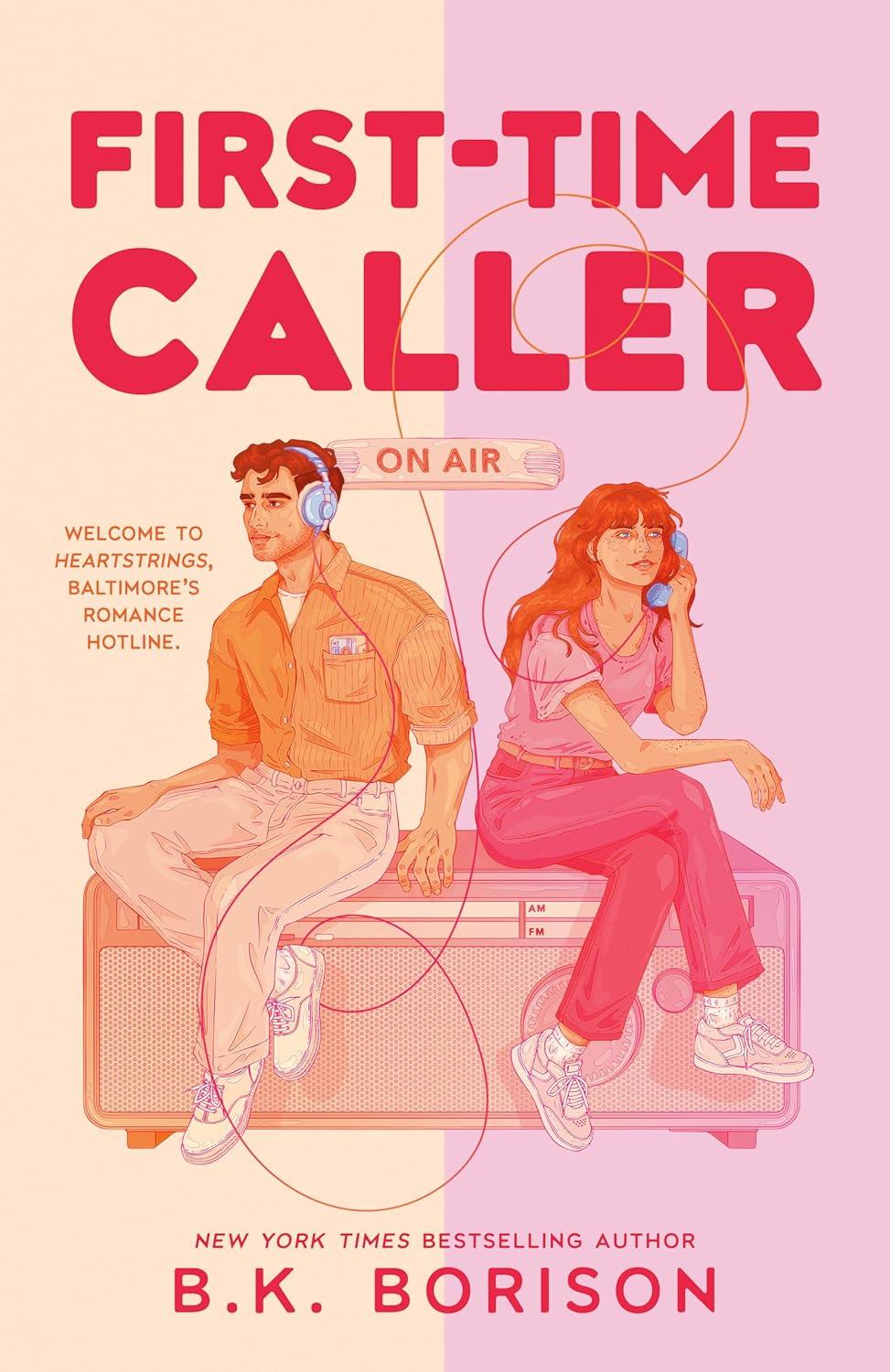 Book jacket for First-Time Caller by B.K. Borison